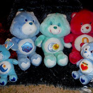 💙 blue one sold💙4CARE BEAR SOME VINTAGE AND RARE